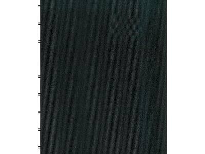 Front. Blueline - Blueline MiracleBind Professional Notebooks, 7.25" x 9.25", College Ruled, 75 Sheets, Black (AF9150.81) - Black.