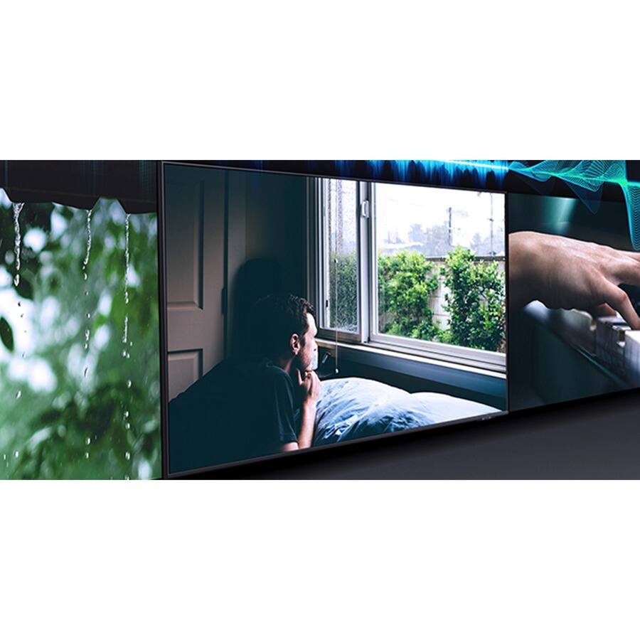 Alt View 2. Samsung - Samsung AU8000 HG43AU800NF 43" Smart LED-LCD TV - 4K UHDTV - Black - HLG, HDR10+ - LED Backlight - YouTube Kids.