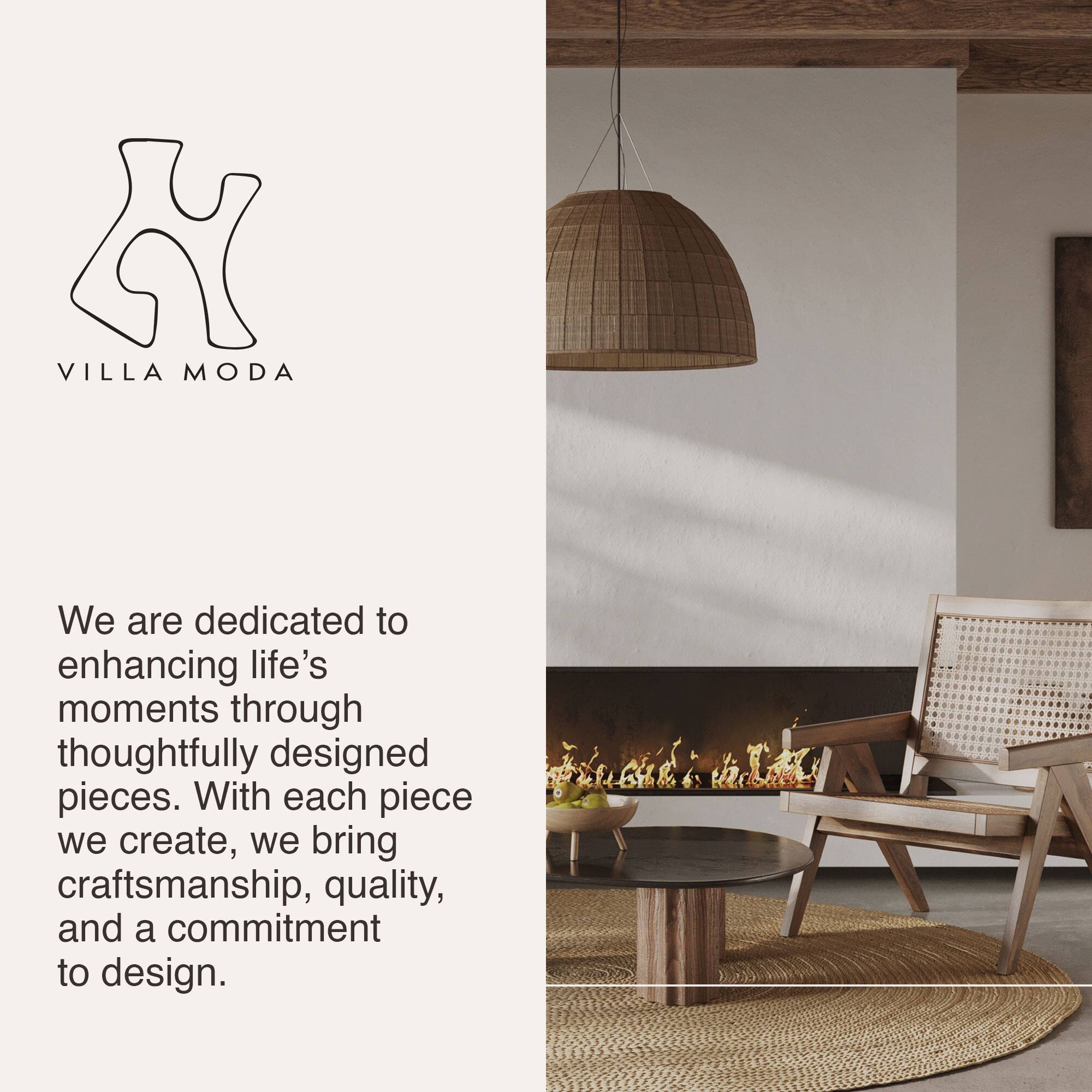KY VILLA MODA

We are dedicated to enhancing life's moments through thoughtfully designed pieces. With each piece we create, we bring craftsmanship, quality, and a commitment to design.