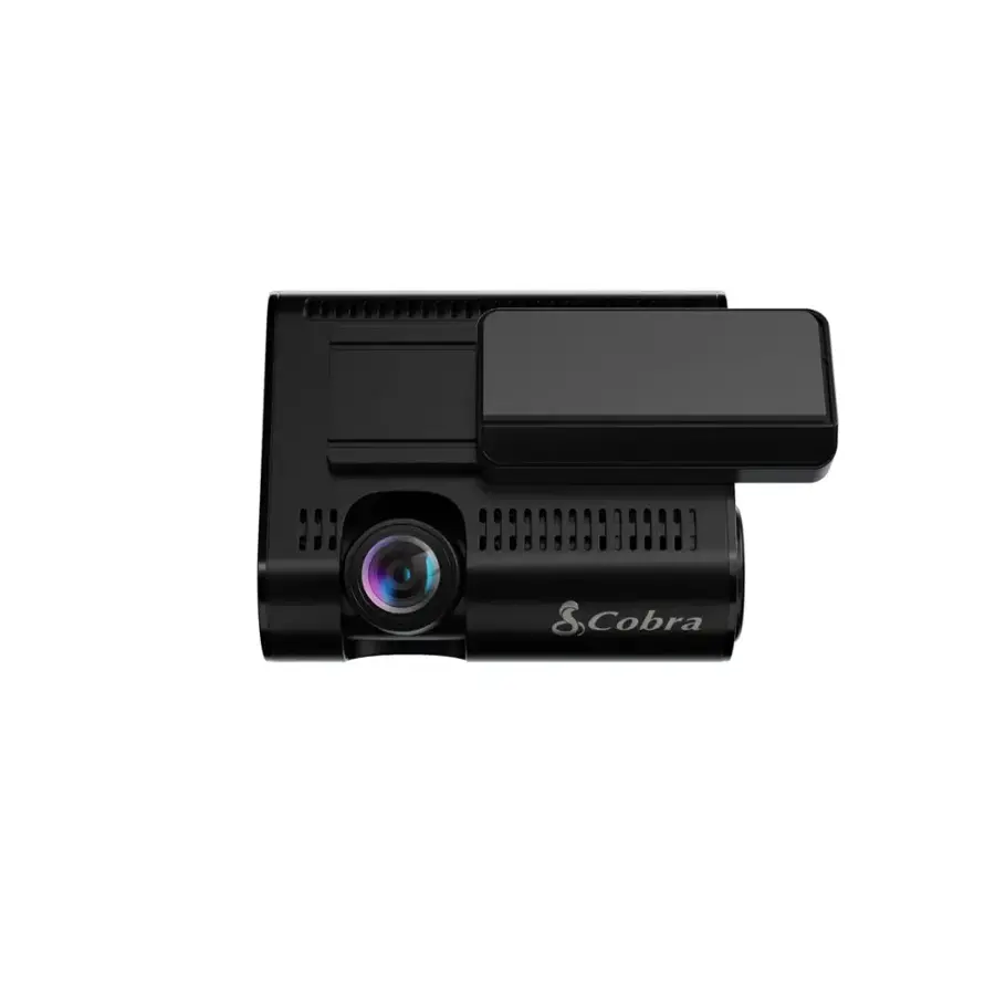 Alt View 20. Cobra - SC 250R 4K Dual-View Front & Rear Dash Cam, works with Apple CarPlay/Android Auto - Black.