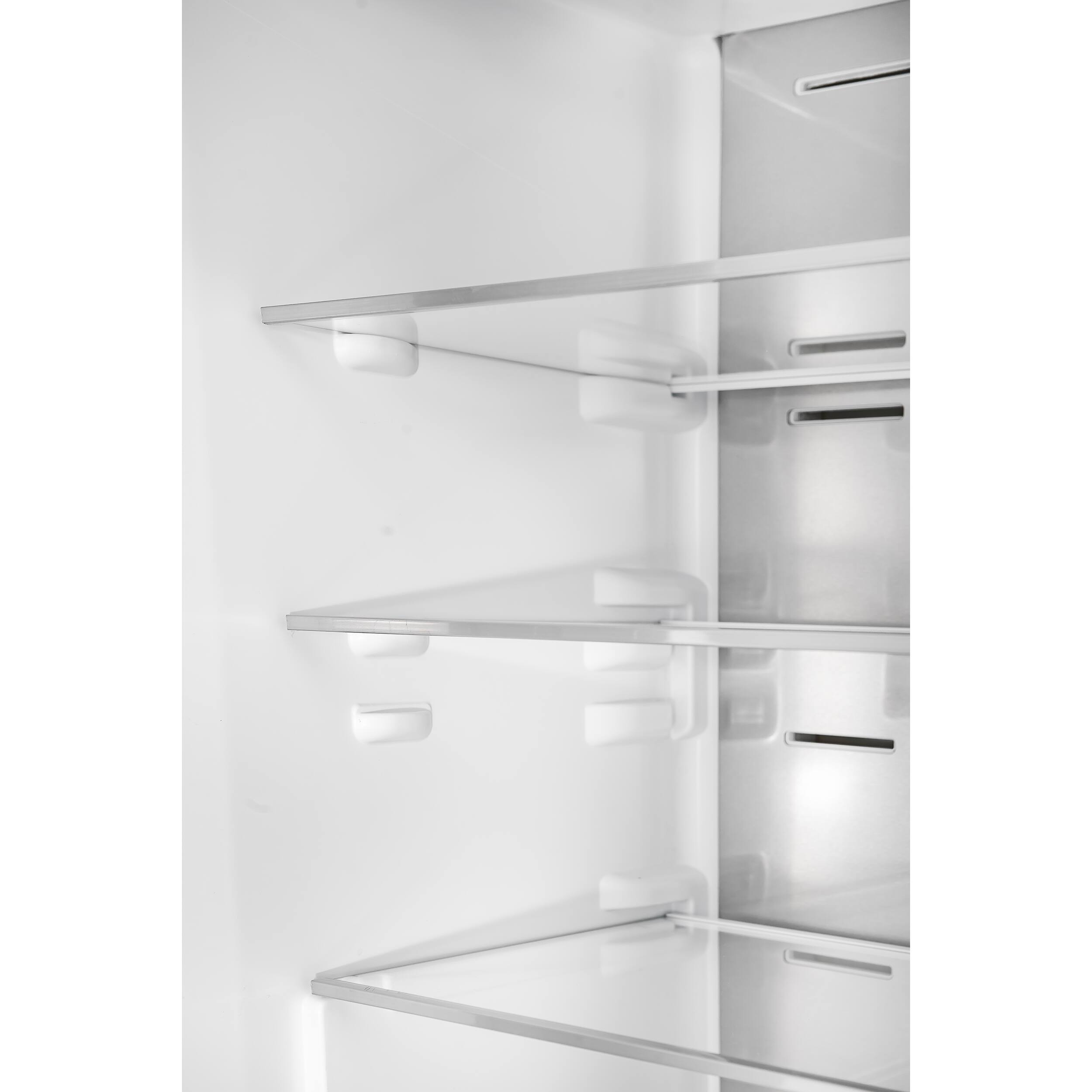 Alt View 5. Forno Appliances - Custodia 20.6 Cu. Ft. 48" Counter-Depth Side-by-Side Refrigerator Pair with Ice Maker and Total No Frost - Black - Black.