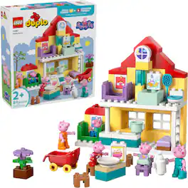 LEGO - DUPLO Peppa Pig Family House Building Toy 10467