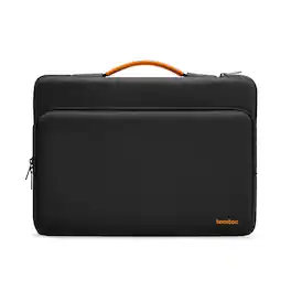tomtoc - Defender-A14 360° Protective Laptop Carrying Case Sleeve for 13-inch MacBook Air M5/M4/M3/M2/M1, 13" MacBoook Pro/Neo - Black