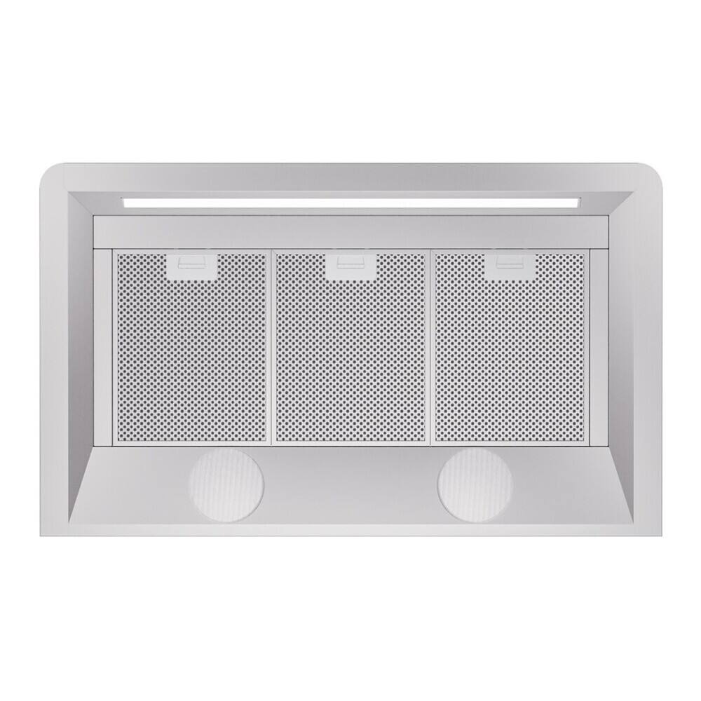 Alt View 4. ILVE - ILVE Majestic II 40 inch Ducted Wall Mount Range Hood with 600 CFM (Antique White) - Antique White.