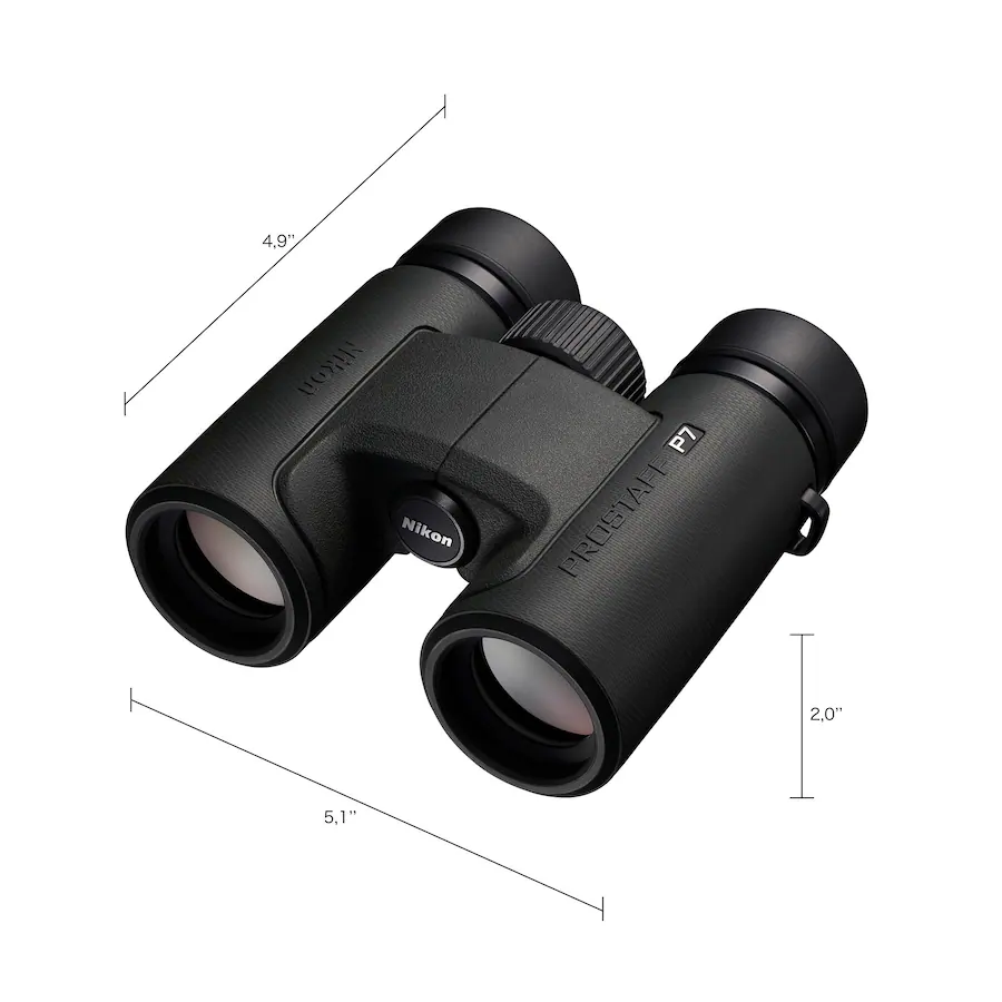 Nikon Prostaff P7 10X30 Binoculars with Harness and Lens Pen Cleaning ...