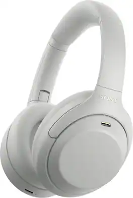 Sony - WH-1000XM4C Wireless Noise Cancelling Headphones (M4 2nd Gen) - Platinum Silver