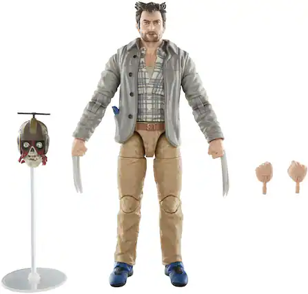 Front. Hasbro - Hasbro Collectibles - Deadpool & Wolverine - Marvel Legends - Headpool with Marvel’s Logan Action - Collectibles - Multicolor.