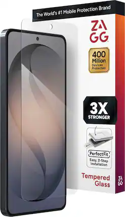 The World's #1 Mobile Protection Brand
ZAGG
400 Million Devices Protected
3X STRONGER
PerfectFit
Easy, 2-Step Installation
Tempered Glass