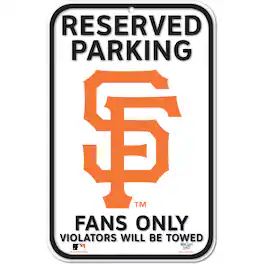 WinCraft - San Francisco Giants 11" x 17" Indoor/Outdoor Sign - Multicolor