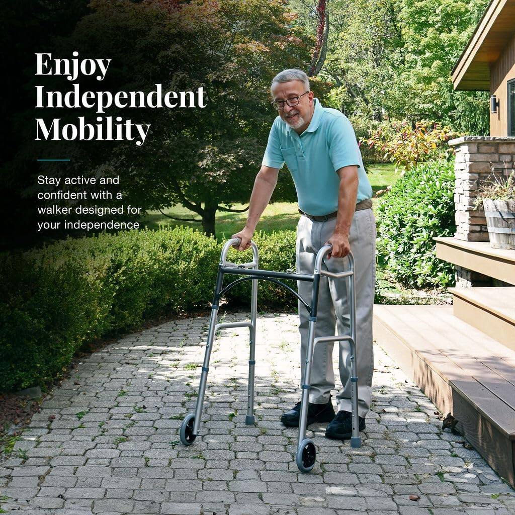 Enjoy Independent Mobility

Stay active and confident with a walker designed for your independence.