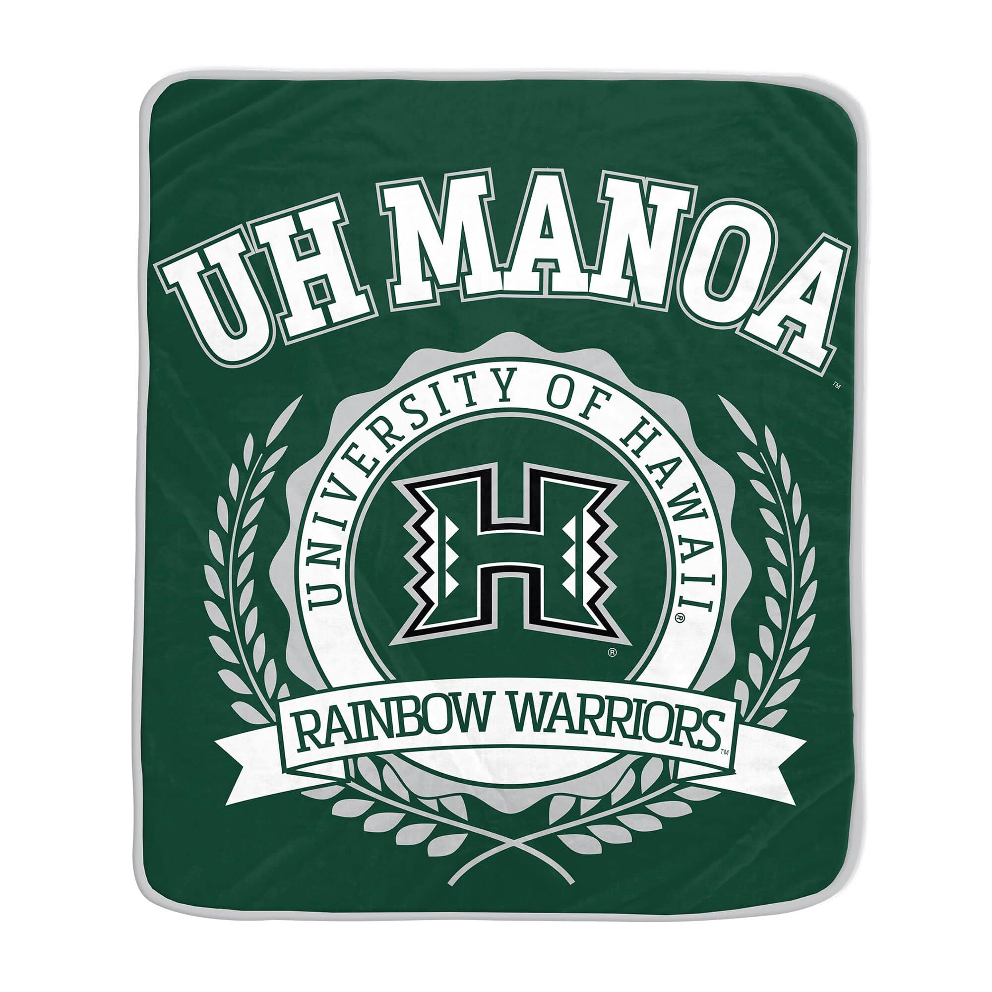 Pegasus - Hawaii Rainbow Warriors 50" x 60" University Crest Ultra Soft Blanket - Multicolor