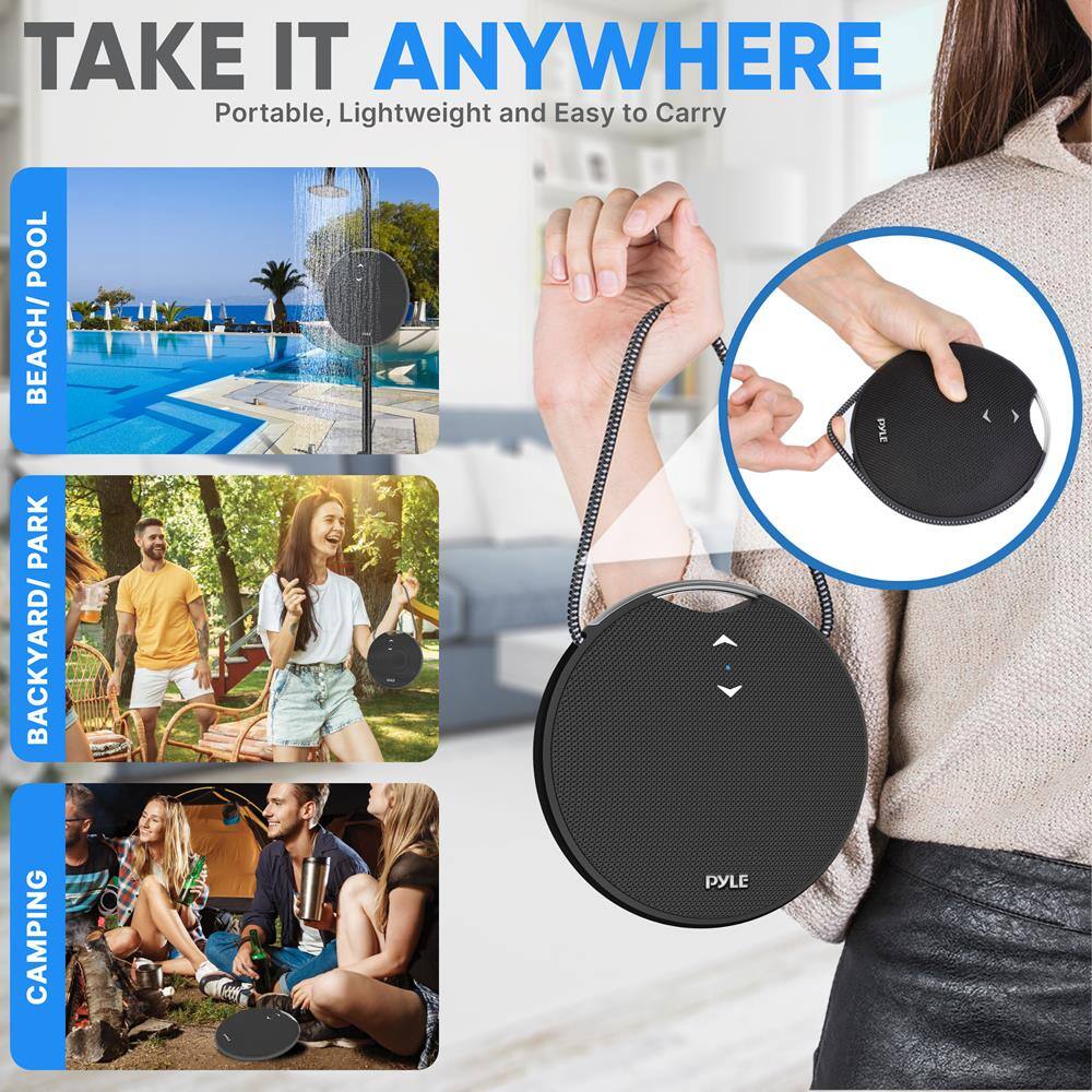 TAKE IT ANYWHERE  
Portable, Lightweight and Easy to Carry  

BEACH/POOL  
BACKYARD/PARK  
CAMPING  

PYLE