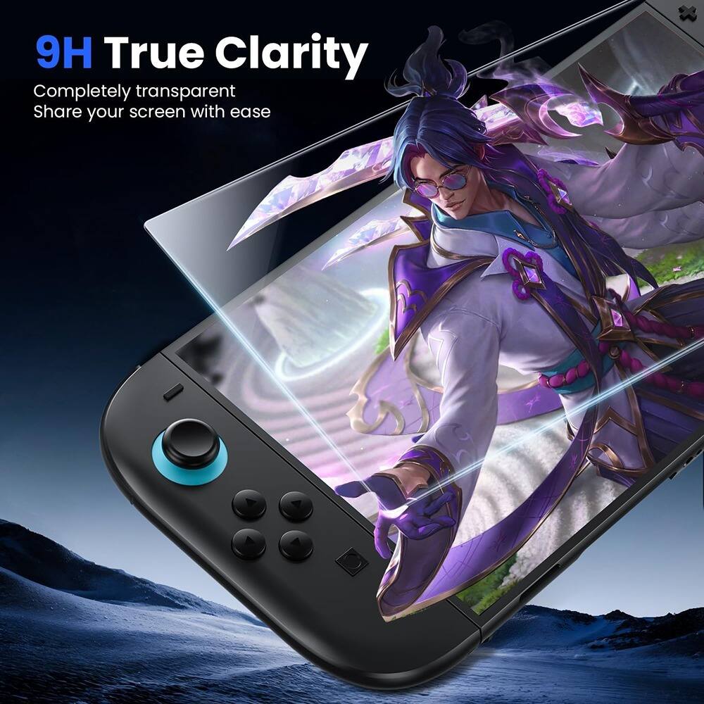 9H True Clarity  
Completely transparent  
Share your screen with ease