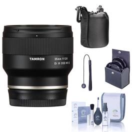 Bundle - Tamron - 35mm f/2.8 DI III OSD Lens for Sony FE, with ProOptic 67mm Kit, Cleaning Kit, Lens Cap Tether, Lens Pouch