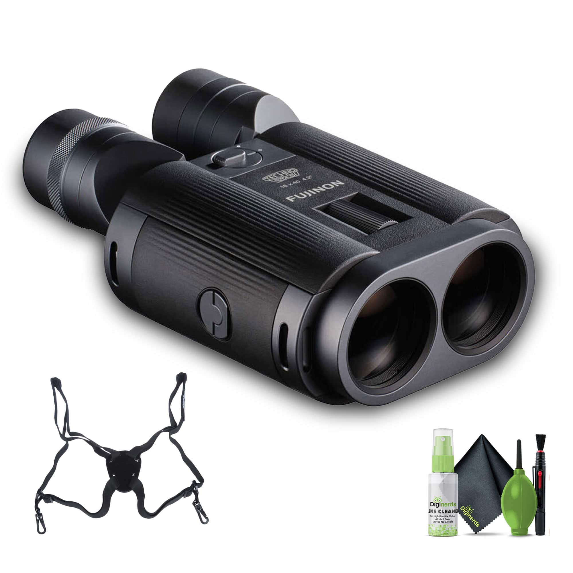 Fujifilm - FUJINON Techno-STABI TS-L1640 16x40 Stabilized Binoculars Electronic Stabiliz - Black