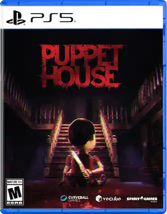 PS5
PUPPET HOUSE
MATURE 17+
M ESRB
CURVEBALL GAMES
vocubo
SPIRIT GAMES STUDIO - M (Mature 17+)