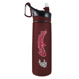 The Fanatic Group - Crimson Washington State Cougars 24oz. Tritan Plastic Sport Bottle - Burgundy