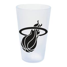 WinCraft - Miami Heat 16oz. Icicle Silicone Pint Glass - Multicolor