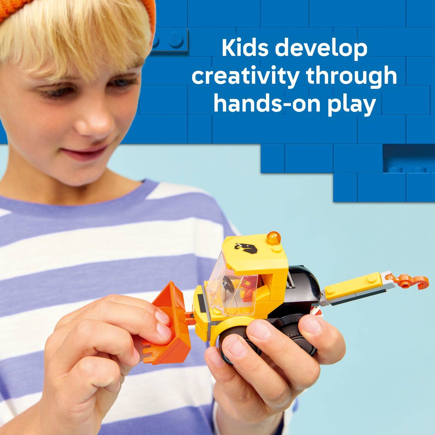 Kids develop creativity through hands-on play