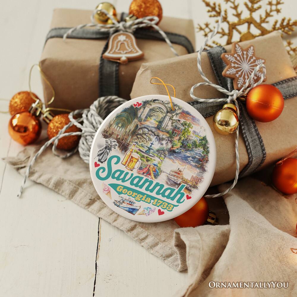 Savannah, Georgia 1733  
ORNAMENTALLY YOU