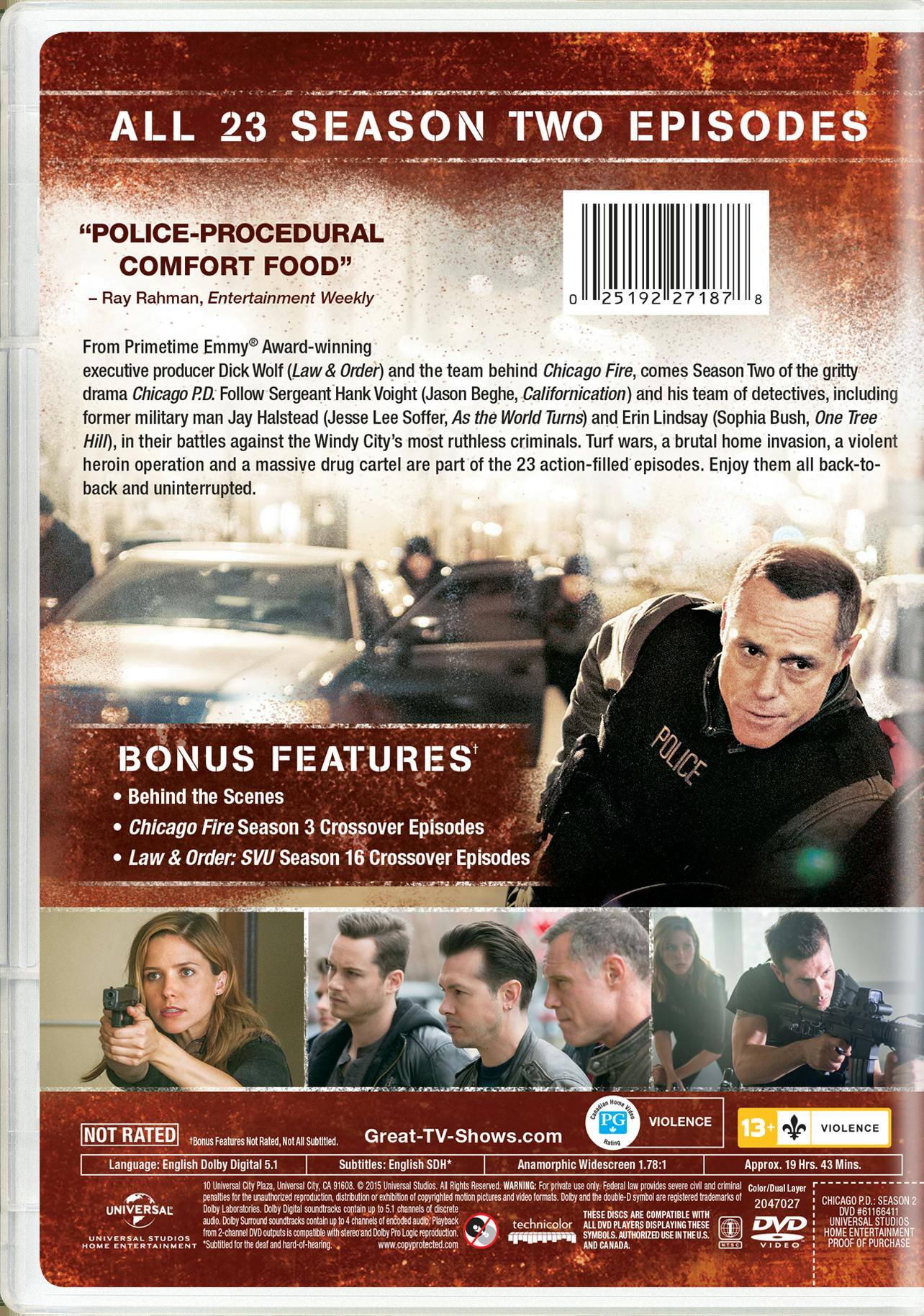 Angle. Chicago P.D.: Season Two [DVD].
