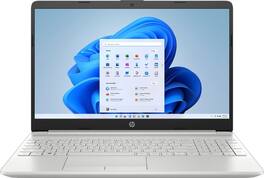 HP - Refurbished Excellent - 15-dw4725od Laptop 15.6 HD Display (i5-1235U, 8GB, 512GB SSD, Intel Iris Xe, WiFi 5, Win 11 Home) - Natural Silver
