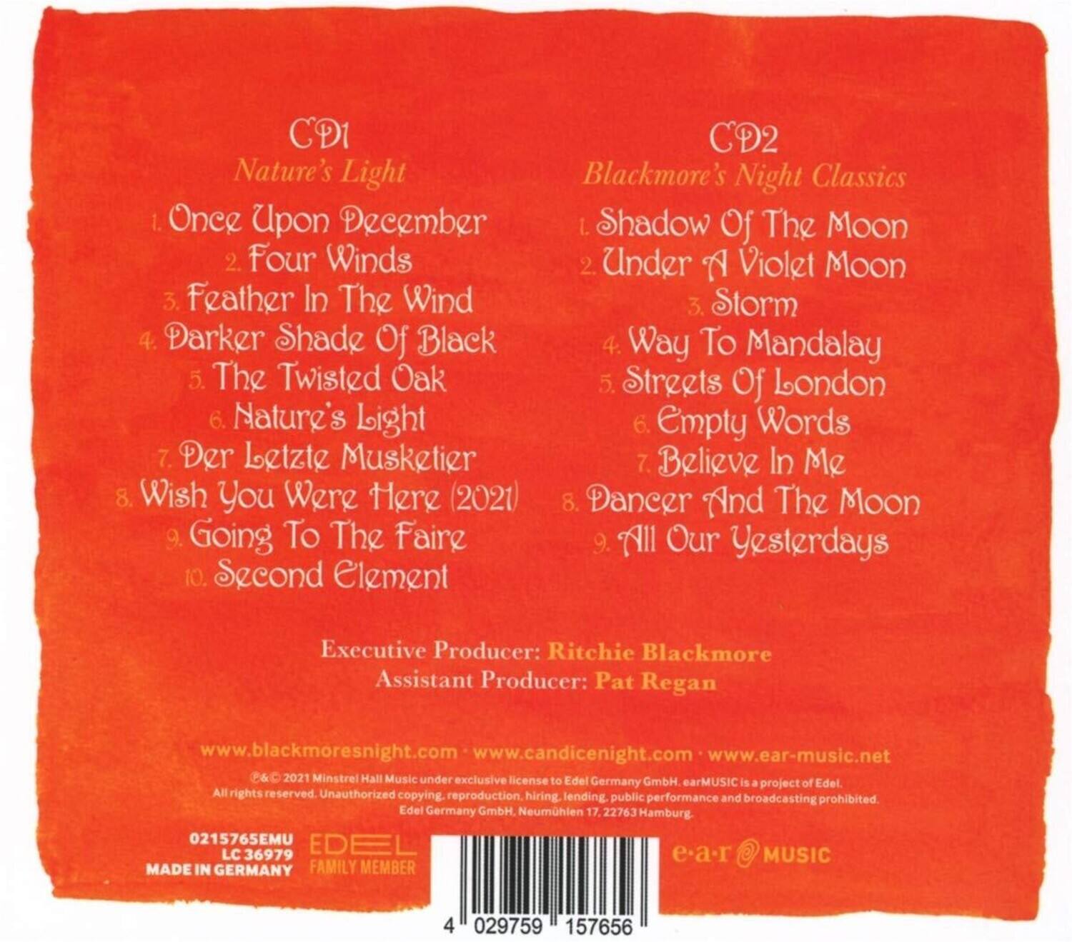 Blackmore's Night Nature's Light COMPACT DISCS [CD] - Best Buy