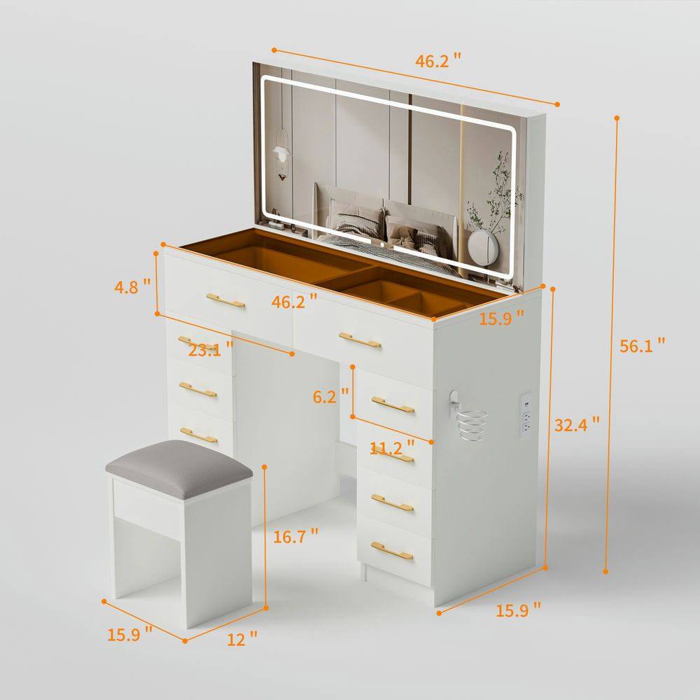 46.2"  
4.8"  
23.1"  
15.9"  
56.1"  
6.2"  
11.2"  
32.4"  
16.7"  
11"  
15.9"  
12"  
15.9"