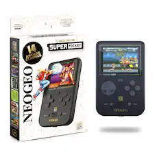 Licensed by SNK
Compatible with Evercade
NEOGEO Edition
Super Pocket
14 Arcade Classics
Hyper Mega Tech
Select Start
NEOGEO
HYPER MEGA TECH