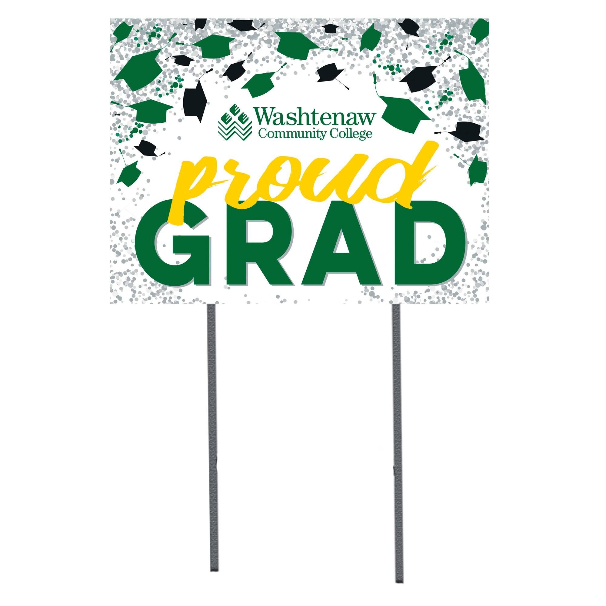 Washtenaw Community College Class of 2023 18" x 24" Yard Sign