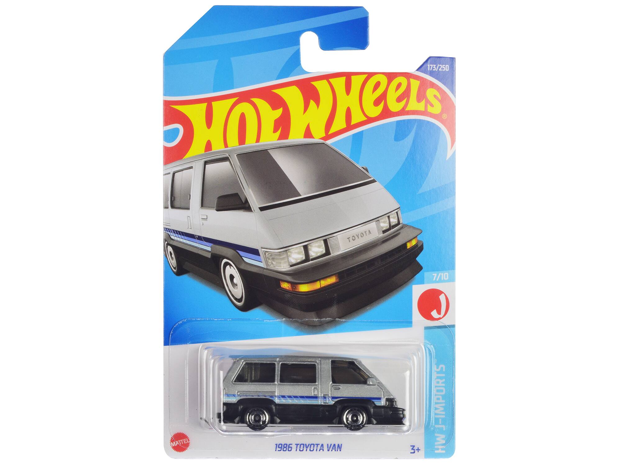 173/250 Hot Wheels C301EE TOYOTA 7/10 J EMATTEL 1986 TOYOTA VAN 3+ J-IMPORTS