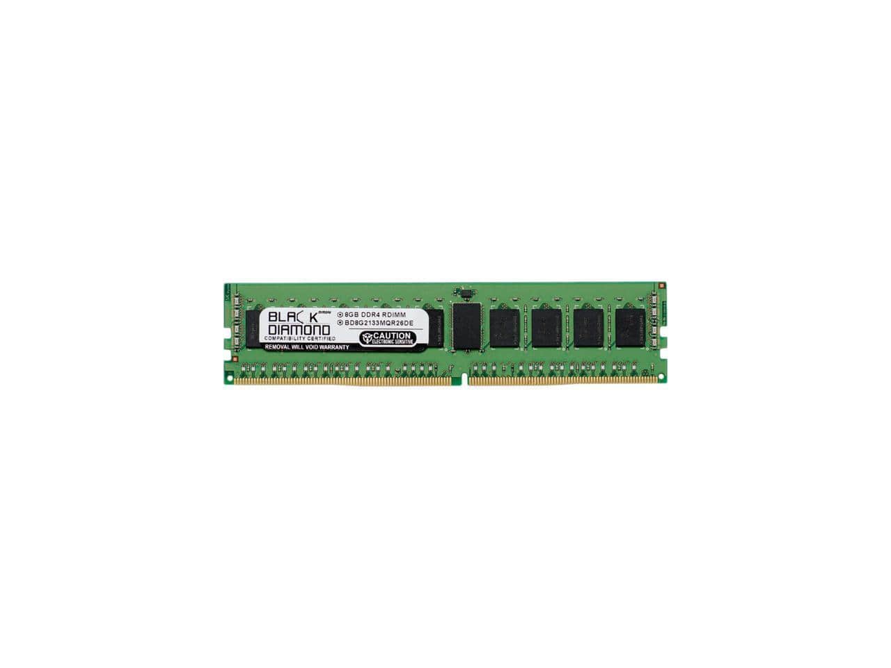 Black Diamond - memory 8gb 288-pin ddr4 sdram ddr4 2133 (pc4 17000) ecc registered