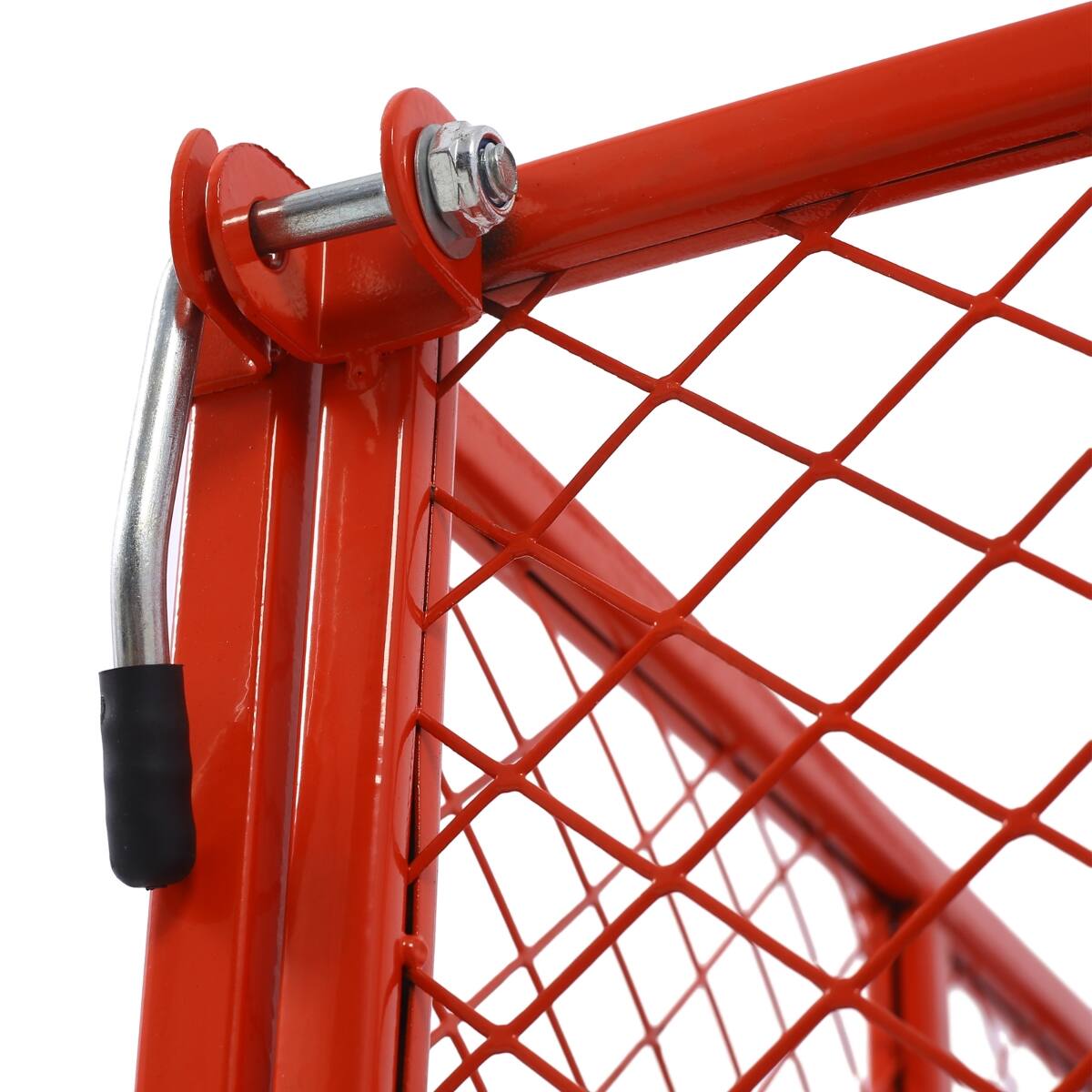 Alt View 2. Loheer - Loheer Steel Garden Cart with Removable Sides, Red, 550 lb Capacity.