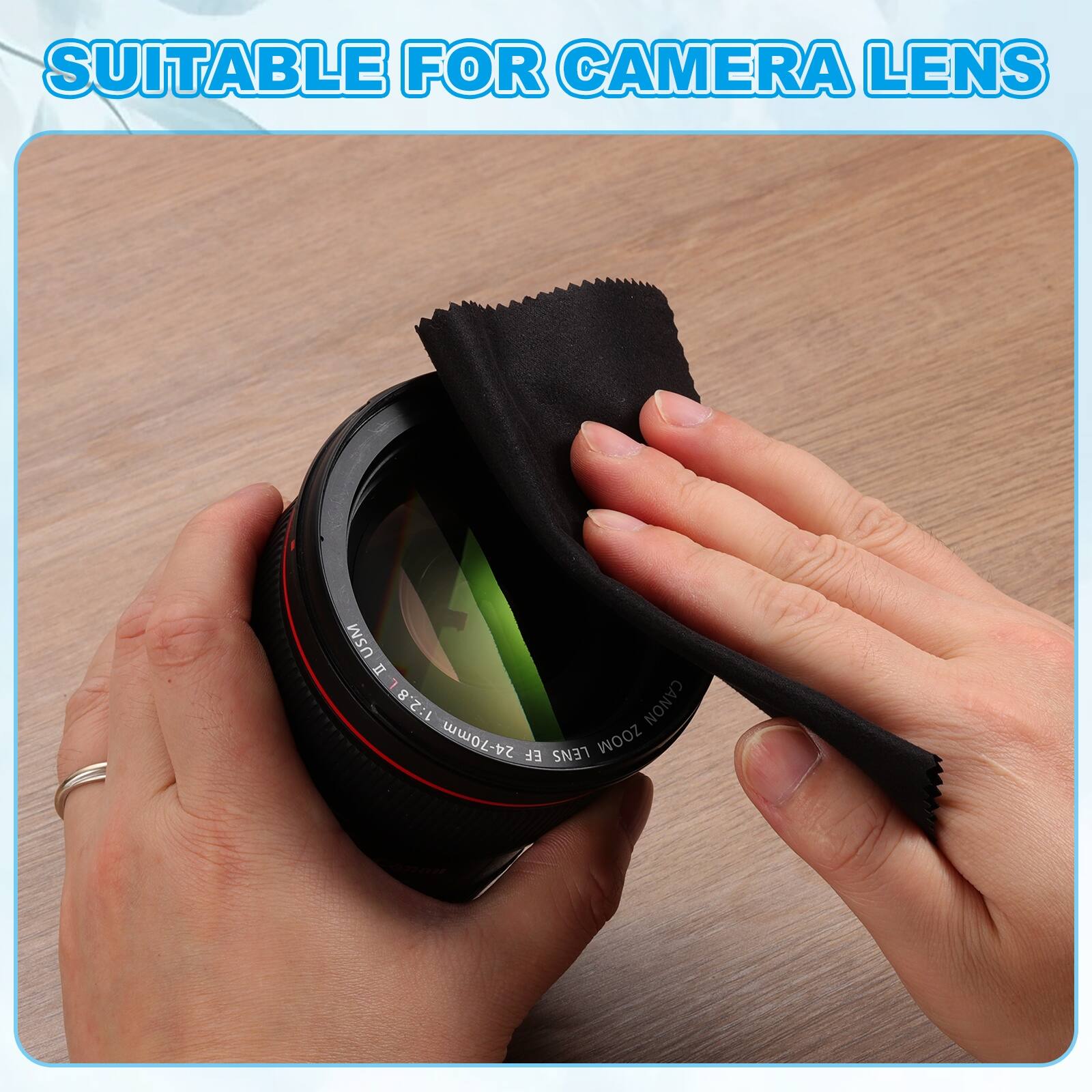 SUITABLE FOR CAMERA LENS  
USM 1:2.8 CANON 24-70mm EF LENS ZOOM