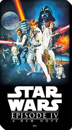 NMR Distribution - Star Wars A New Hope Funky Chunky Magnet - Multicolored