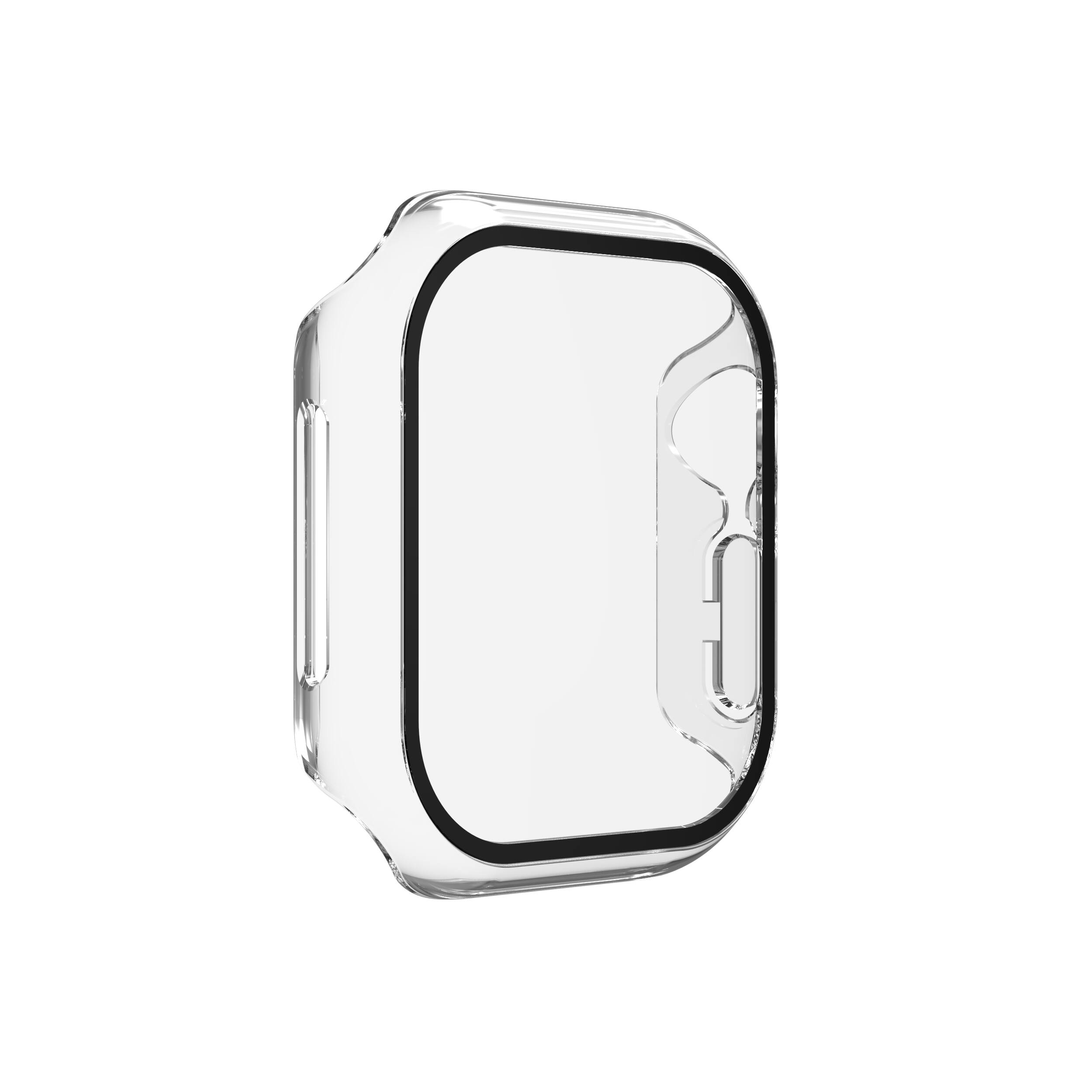 Alt View 16. ZAGG - InvisibleShield Glass Elite 360 Integrated Bumper + Screen Protection for Apple Watch Series 11/10 Small - Clear.