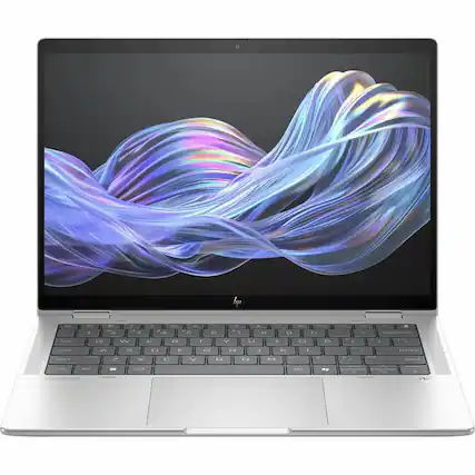 Front. HP - HP EliteBook X Flip G1i 14" Notebook Next Gen AI PC - WUXGA - 1920 x 1200 - (Intel Core Ultra 7 268V Octa-core (8 Core) - Silver.
