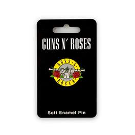 Just Funky - OFFICIAL Guns N' Roses "Bullet" Logo Collectible Pin | Rock Band Collector's Pin - Yellow