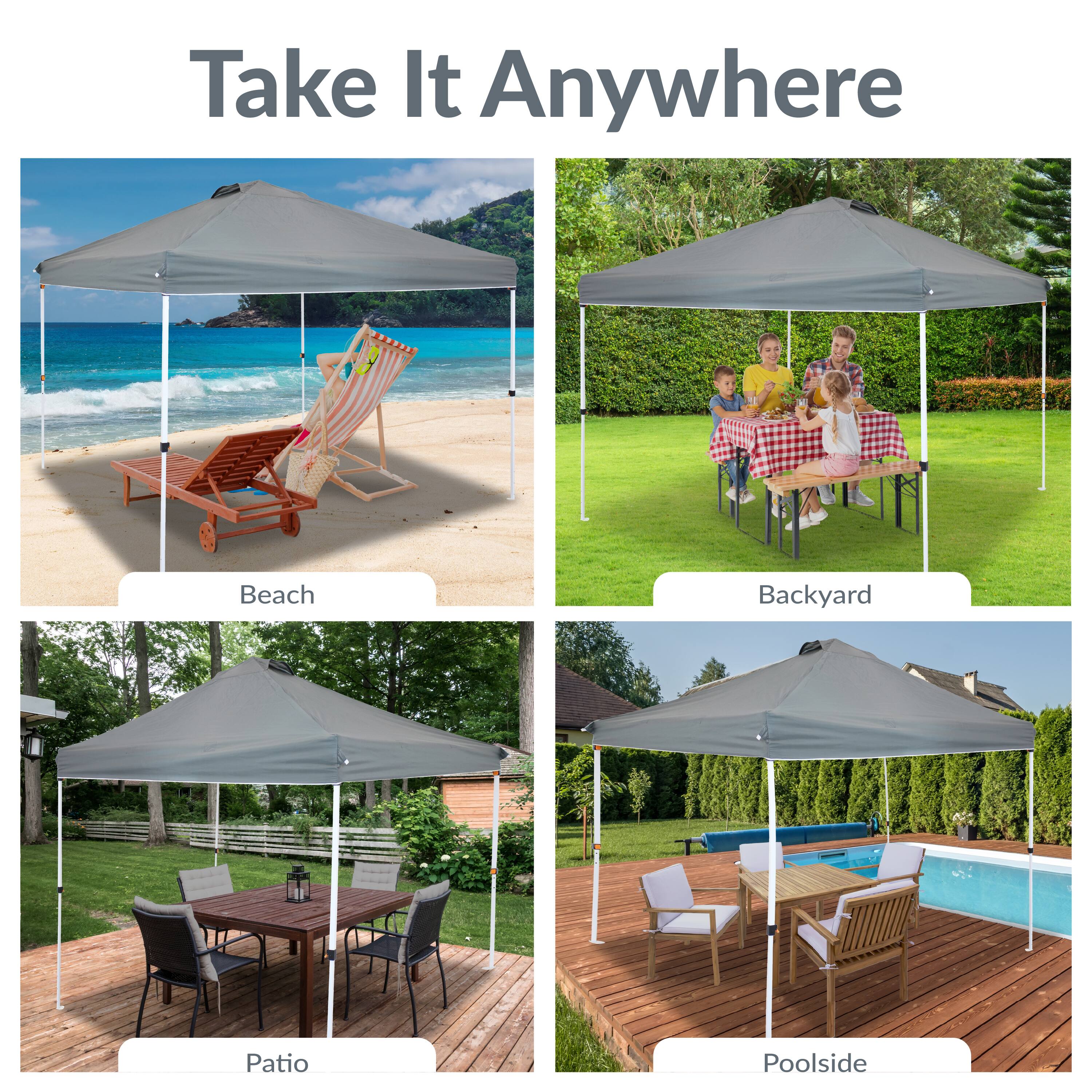 Take It Anywhere

Beach

Backyard

Patio

Poolside