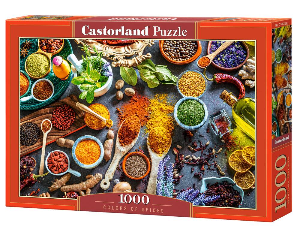Castorland Puzzle 1000 COLORS OF SPICES Castorland 208x185i No C-105328-2 1000 XA I/LIA