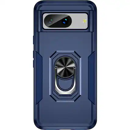 Front. SaharaCase - Military Kickstand Series Case for Google Pixel 8 Pro - Blue.