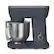 Front. Bella - STIR 5.3-qt. Tilt-Head Stand Mixer with 12 Speeds - Denim.