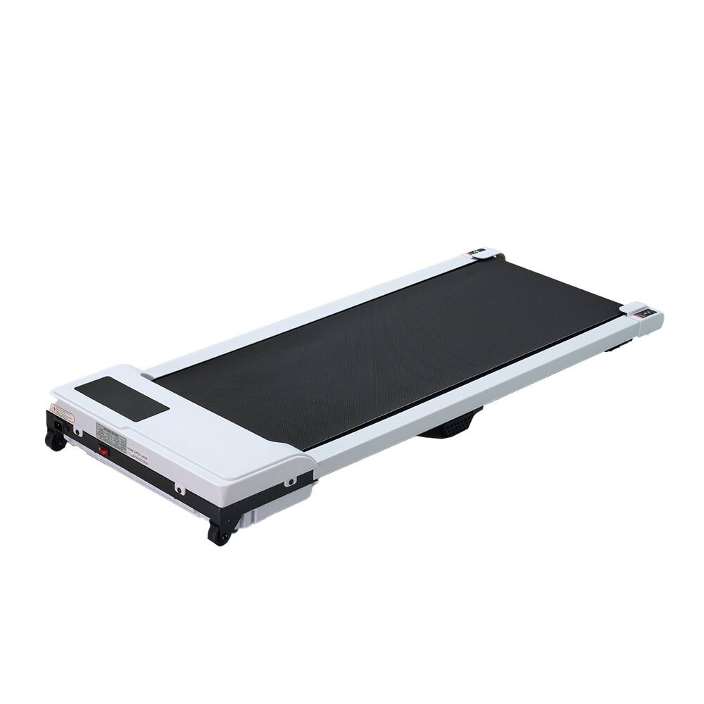 Alt View 10. Loheer - Loheer Walking Pad Portable Under Desk Treadmill 2.0HP White - White.