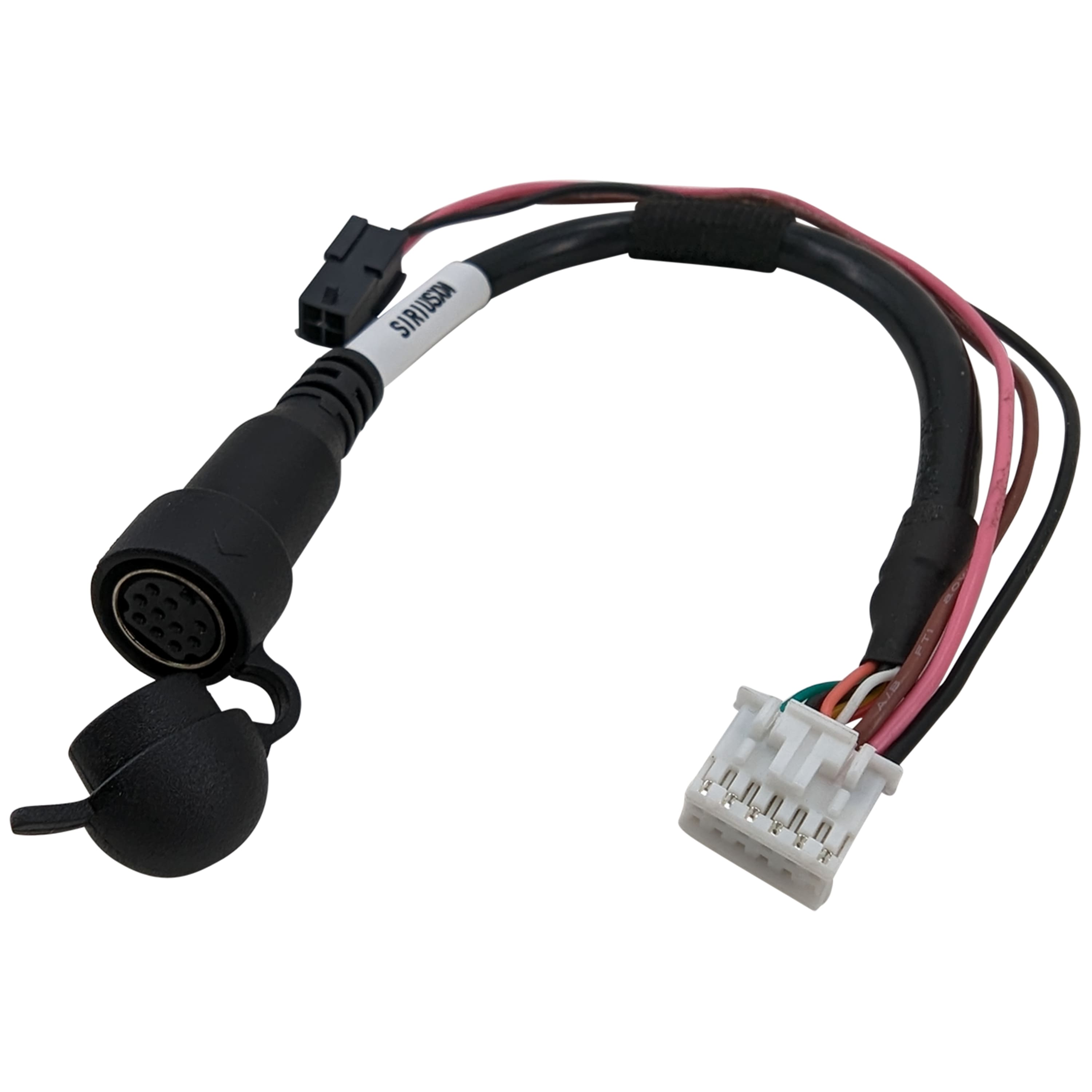 Front. Stinger - enLIGHT10 Harness Connector for HEIGH10 Radio - Black.