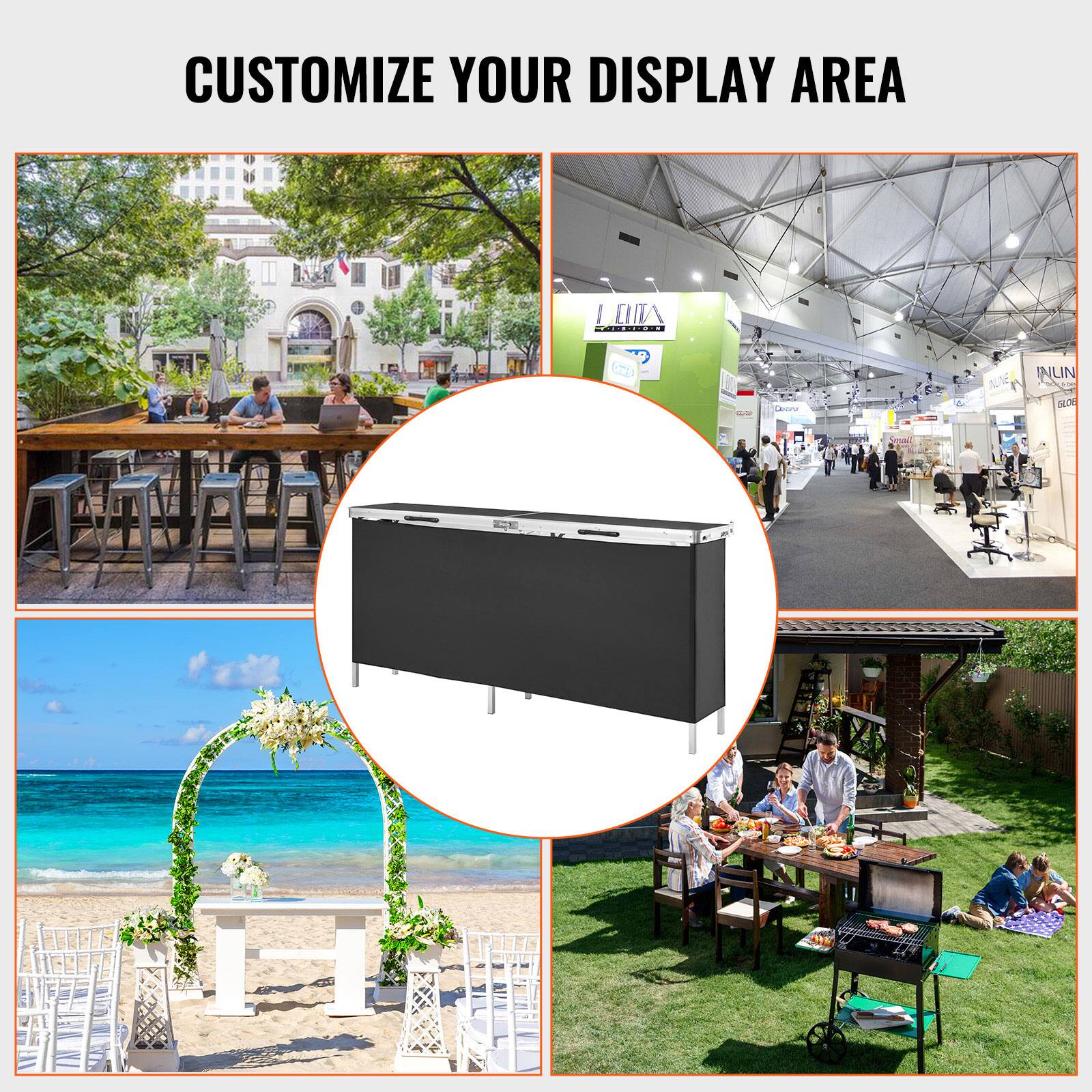 CUSTOMIZE YOUR DISPLAY AREA