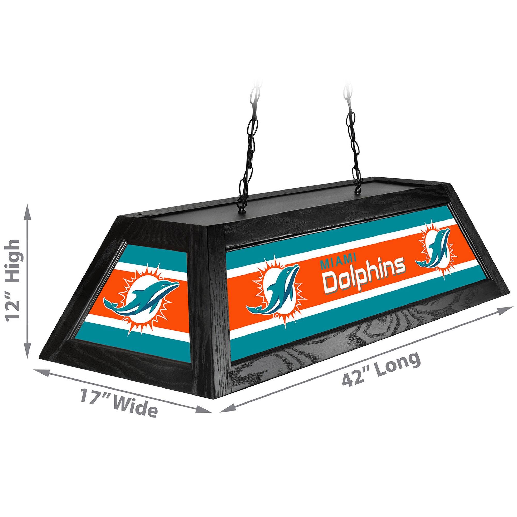 High 12" 17" Wide MIAMI Dolphins 42" Long