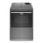 Maytag - 7.4 Cu. Ft. Smart Electric Dryer with Steam and Extra Power Button - Metallic Slate