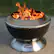 Alt View 24. Cuisinart - 24” Cleanburn Smokeless Fire Pit - Black.