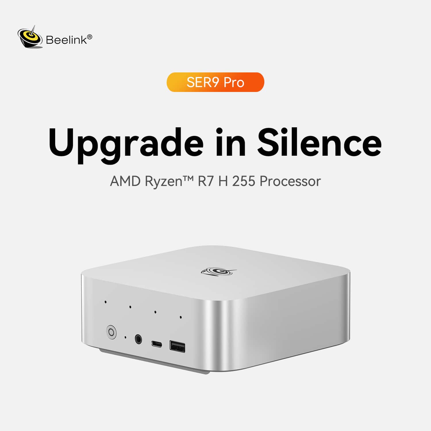 Beelink SER9 PRO Mini PC With AMD Ryzen 7 H255, 24GB LPDDR5 RAM&
