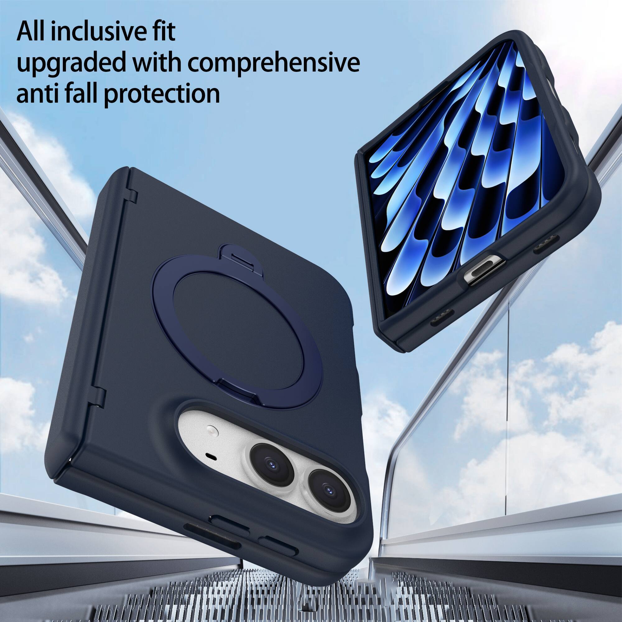 All inclusive fit upgraded with comprehensive anti fall protection